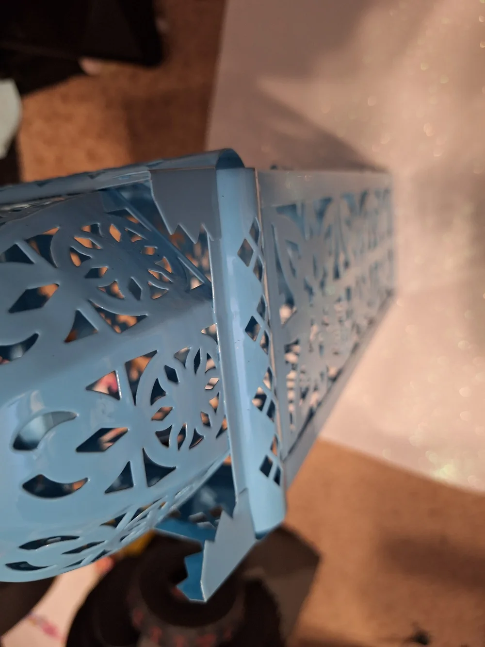Trendy boutique blue decorative